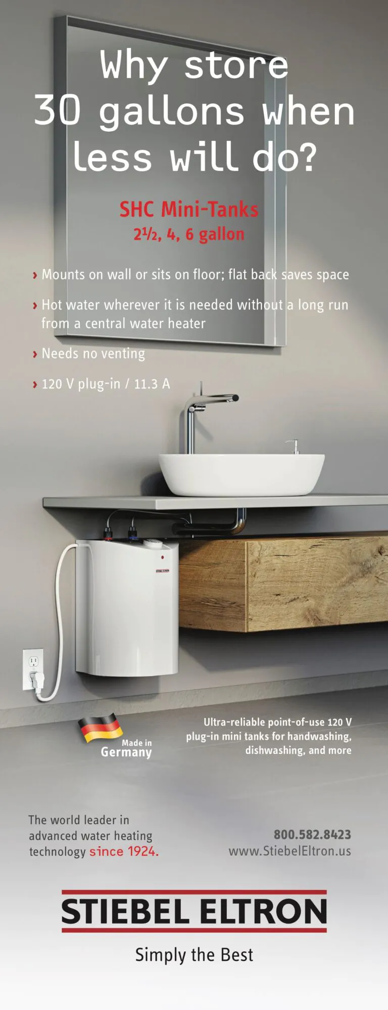 Stiebel Eltron in Fine Homebuilding magazine