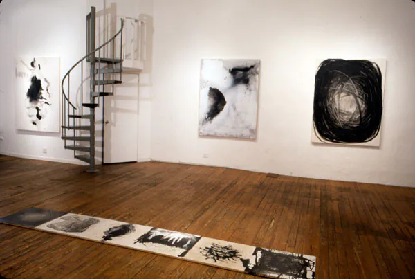 The Mourning After installation view at Lance Fung Gallery, NYC